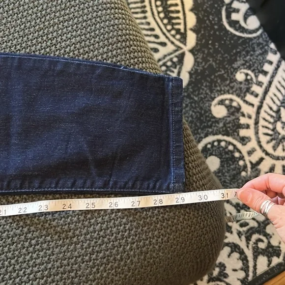 Isabel Maternity Dark Wash Pull On Jeggings Size 14 Over Belly - Picture 7 of 7